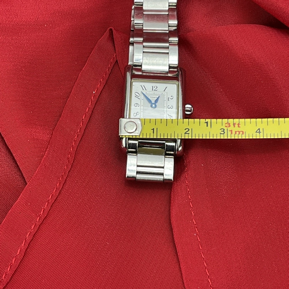 Coach Lexington Swiss Watch With Silver Case And Bracelet - Picture 7 of 7